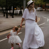 Girls Ruffle Confetti Dress - White , Sleeveless.